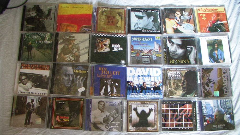 CD Blues Блюз Campbel Maxwell Allman Vaughan Earl Hooker