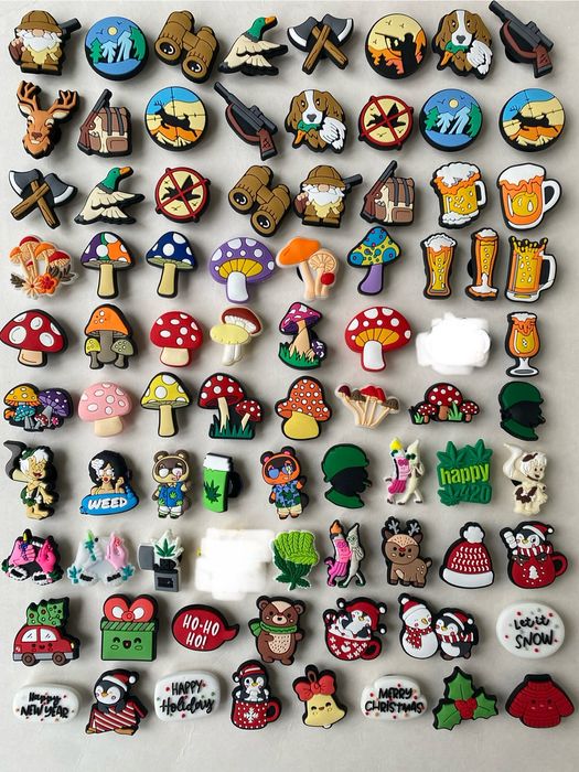 Джибітси для кроксів, jibbitz crocs, джибитсы, аксесуари для кроксів