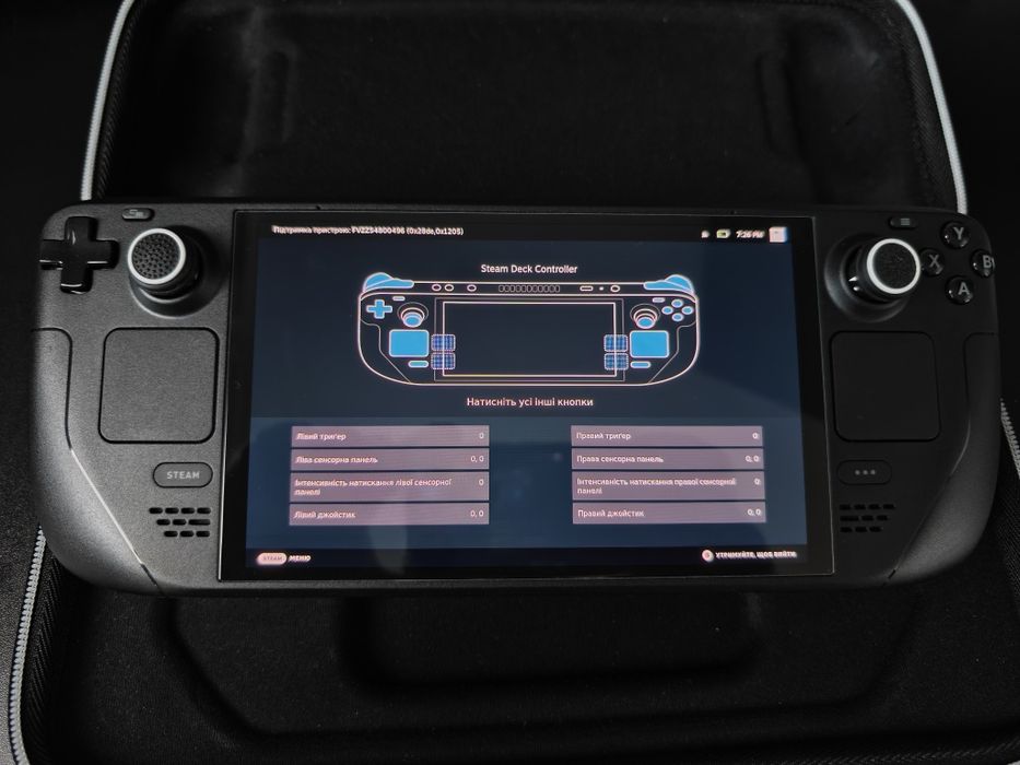 Steam Deck OLED 512GB, на гарантії, повний комплект + чохол