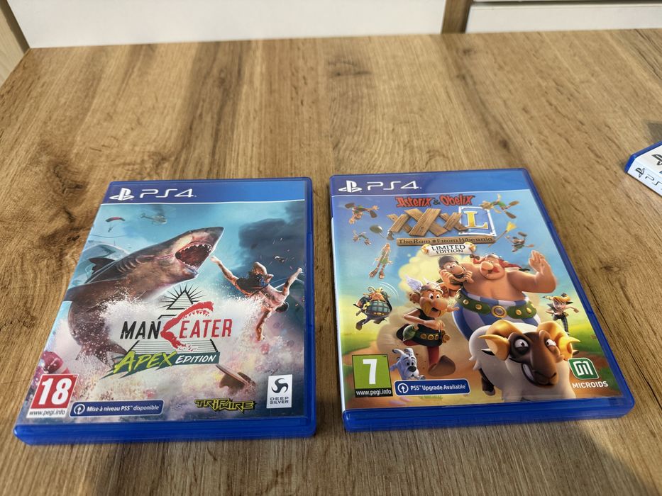 Gry na ps 4 Asterix i Obelix xxxl i Man eater
