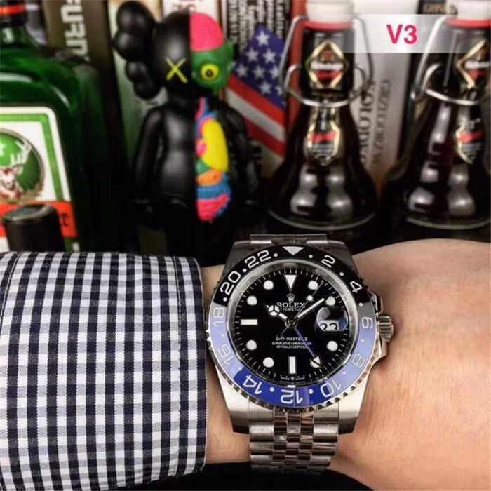Годинник автоматичний Rolex GMT "|Batman"