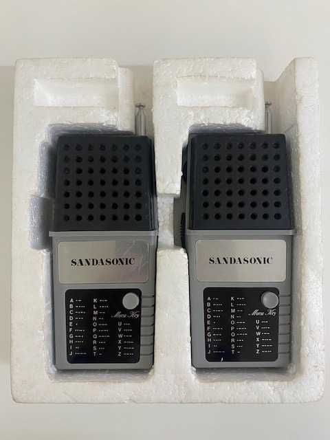 Walkie Talkies Sandasonic - Vintage/Retro - a funcionar