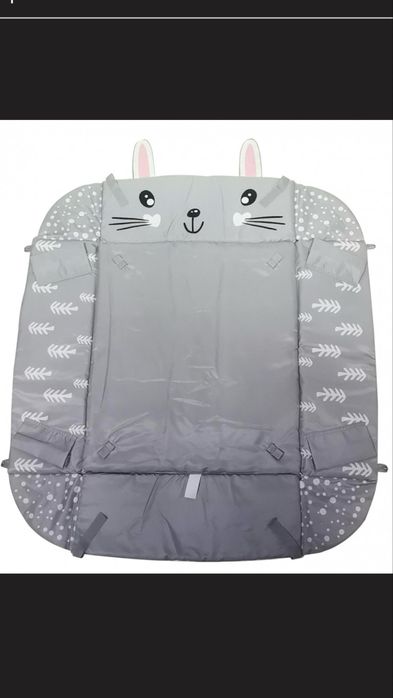 Дитячий інтерактивний розвиваючий мʼякий килимок з нависними іграшками