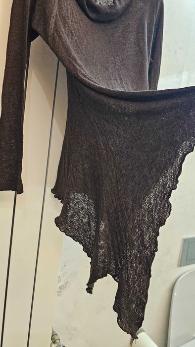 Camisola túnica em malha