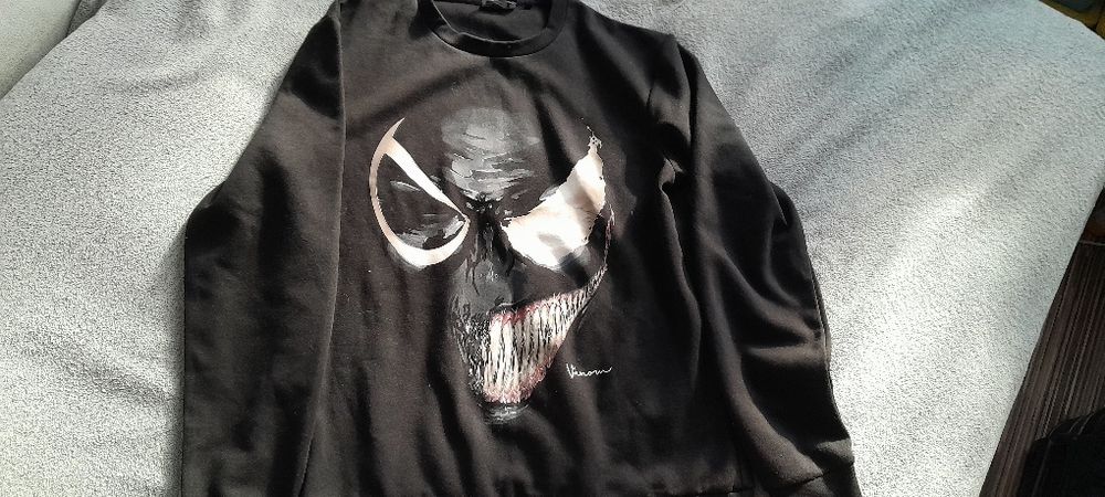 Bluzka Venom S cropp  Venom S Marvel bluzka dla chłopca bluza marvel