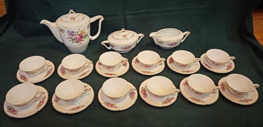 Serviço Chá Porcelana EC Candal