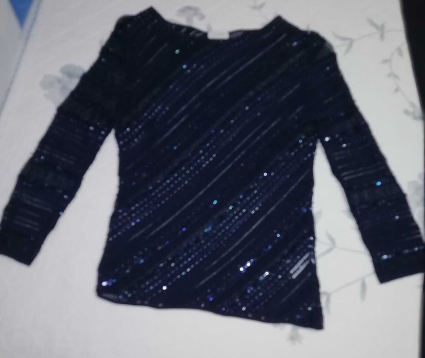 Conjunto azul brilhante (senhora)