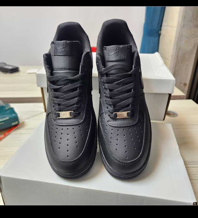 buty_Nike_ Air_Force_1_Low_'07_Black_Espadryle/ Rozmiar.38