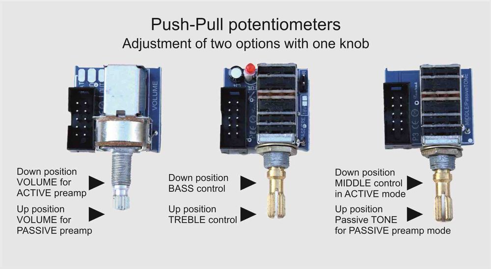 Elektronika do gitary basowej Taurus TM2 INTEGRAL (Mid-set). PROMOCJA!
