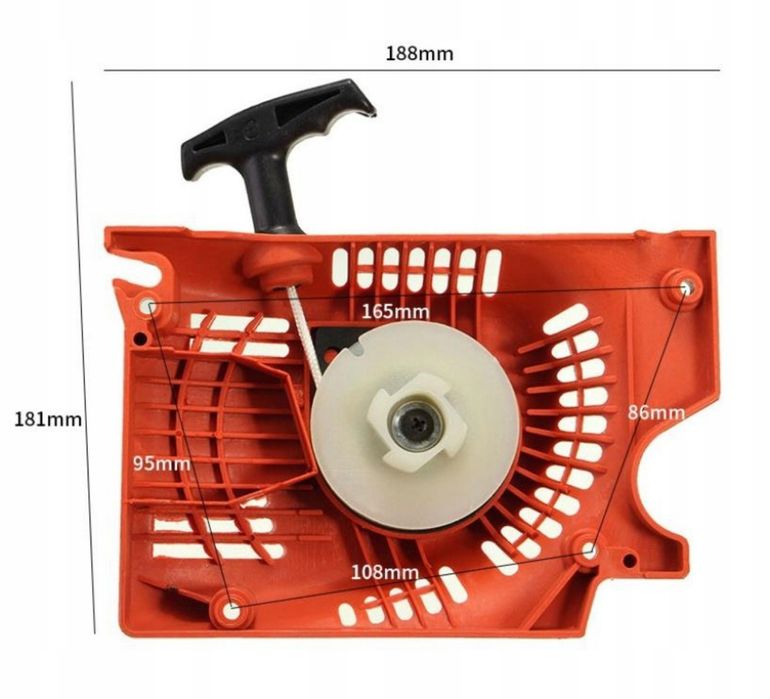 Starter do pił spalinowych chińskiej 43cc – 58cc