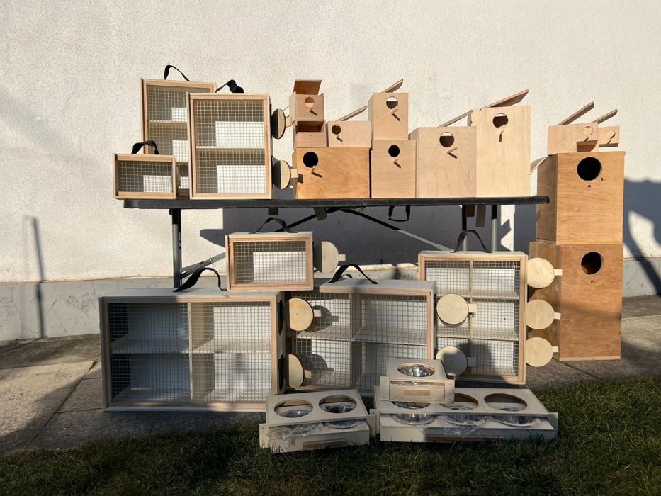 Transportówki budki lęgowe dla papug ptaków