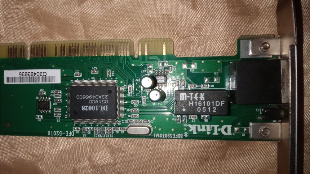 Сетевая карта 2шт разные