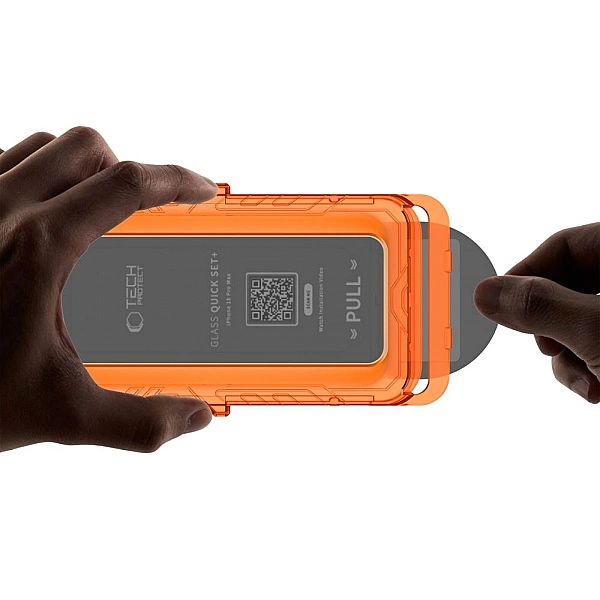 Szkło Prywatyzujące Tech-Protect Quick Set Spy+ 2-Pack Iphone 18 Pro M