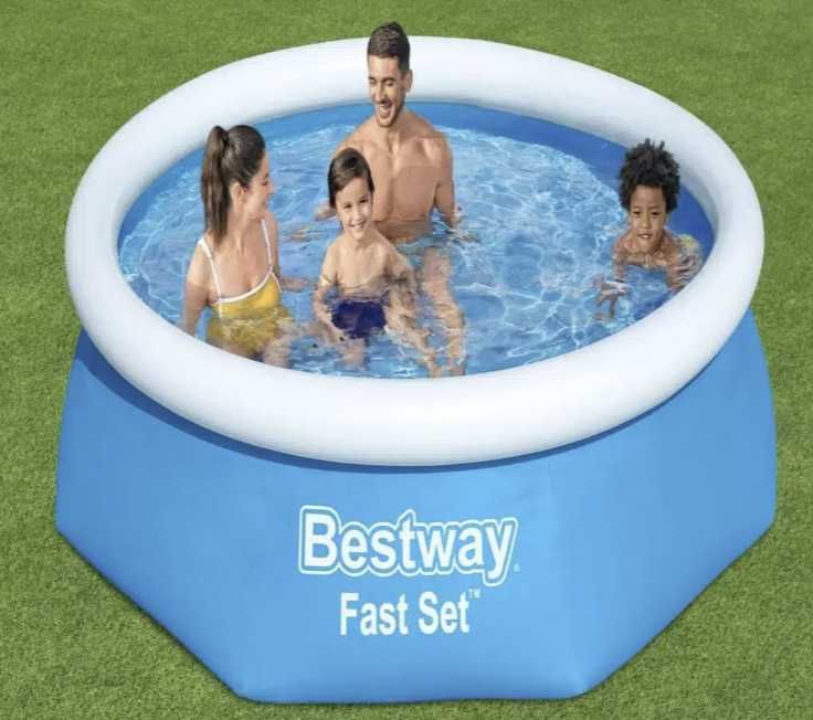 Piscina insuflável redonda Fast Set 2,44 m x 61 cm
