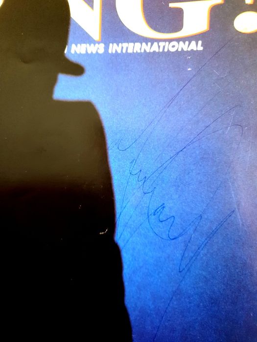 Autograf Oryginalny Michael Jackson - 2 autentyczne podpisy magaz King