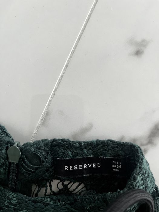 Reserved sukienka świąteczna koktajlowa 34/xs