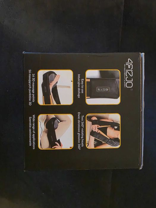 Masażer do szyi karku pleców ciała Shiatsu 4FIZJO