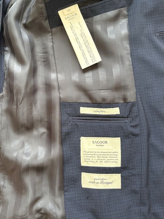 Fato Sacoor Slim Fit 48 / 42 || 100% Lã Virgem