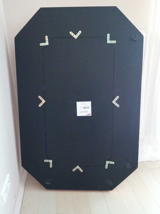 Duże lustro retro  rama mosiądz