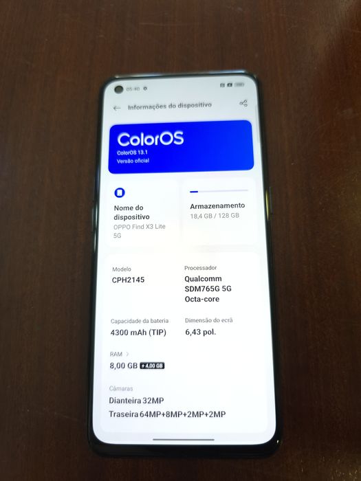 Smartphone Oppo Find X3 Lite