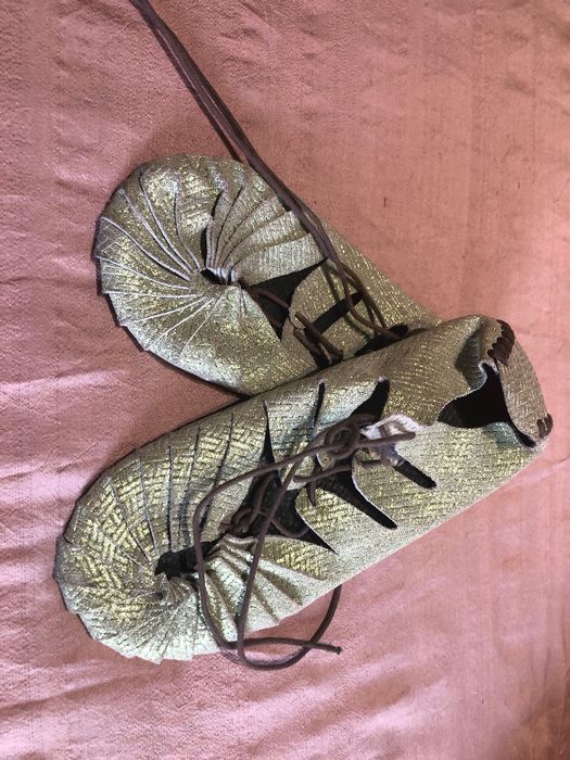 Sapatos Handmade verdes 39