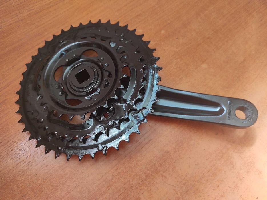 Шатун Shimano 42/34/24 правый 170 мм алюминий