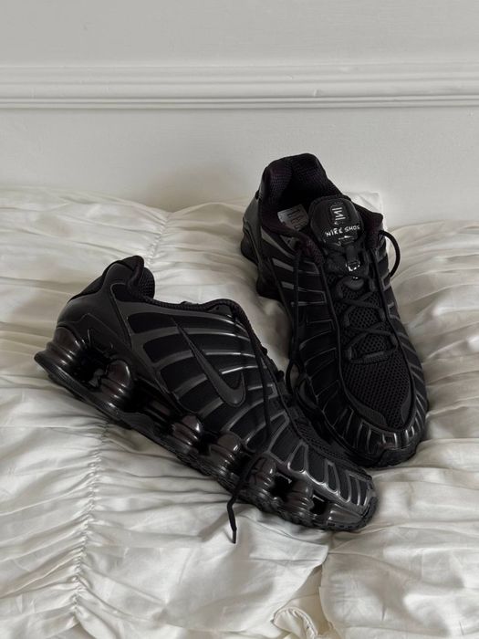 Оригинал Nike Shox TL Black Metallic Silver (IB1087 001) черние найк шокс тл