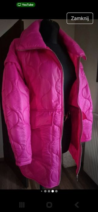 Kurtka fuksja nowa