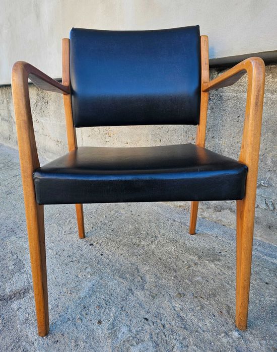 Fotel mid-century modern, duński design 50.-60. XX w, transport