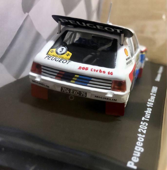 Miniaturas de carros de rali rally wrc