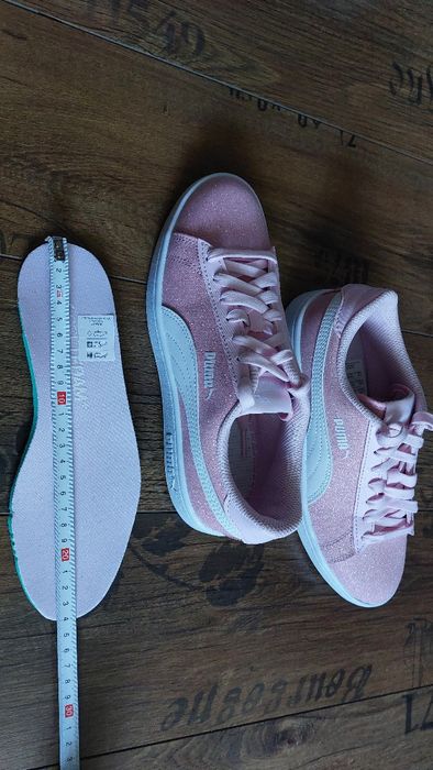 Puma Smash v2 Glitz Glamur adidasy damskie rozm 37 cm NOWE
