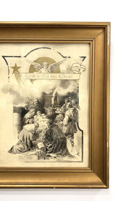 Antiga ilustração.
