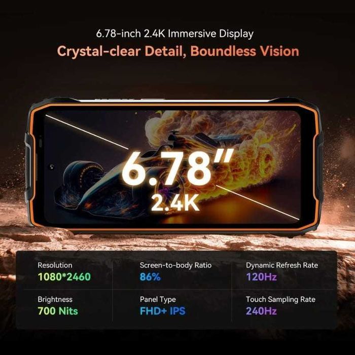 Oscal Pilot 3 5G 12GB/256GB IP69K 2.4GHz64739840697858124