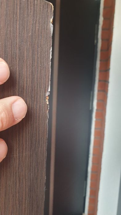 Półka wisząca brązowa