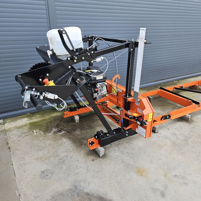 Trak taśmowy spalinowy wood mizer lx 50 7m torowiska