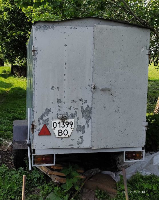 Причіп легковий . Прицеп. Усилений розмір 250см × 150 см.