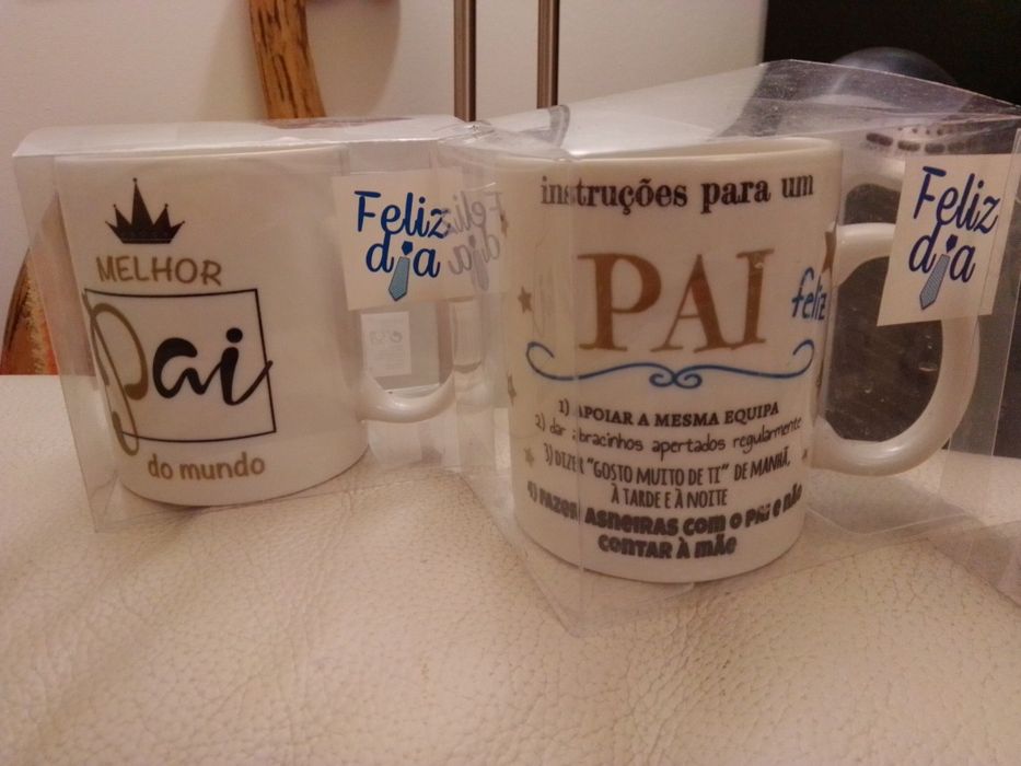 Bonitas Canecas Alusivas ao Dia do Pai