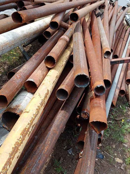 Труба стальная 76 мм. б у