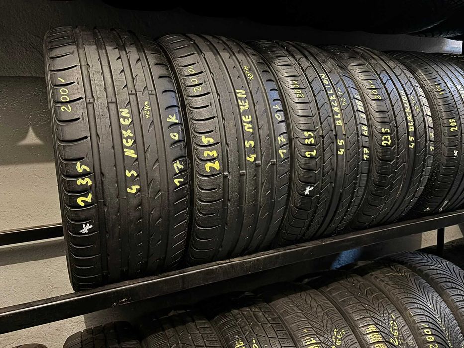 4X Opony Letnie 235/45R17 97W NEXEN N8000 BLACKLION CILERRO BH15 7.3MM