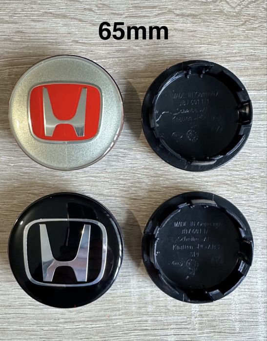Conjunto de 4 centros Honda 56mm 60mm 65mm 68mm 69mm