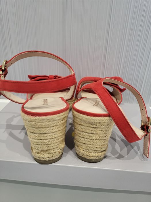Espadryle  na koturnie, rozmiar. 38