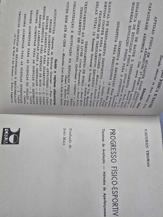 Progresso Físico-Esportivo.Técnicas Avaliação. Métodos Aperfeiçoamento