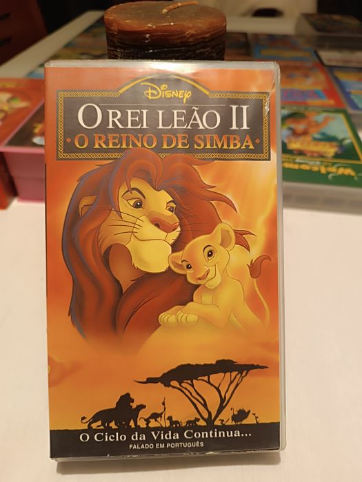 O Rei Leão 2. O Reino de Simba. Filme VHS