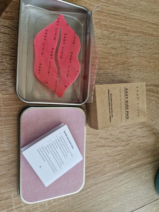 EASY KISS PAD - wielorazowa maska na usta z silikonu