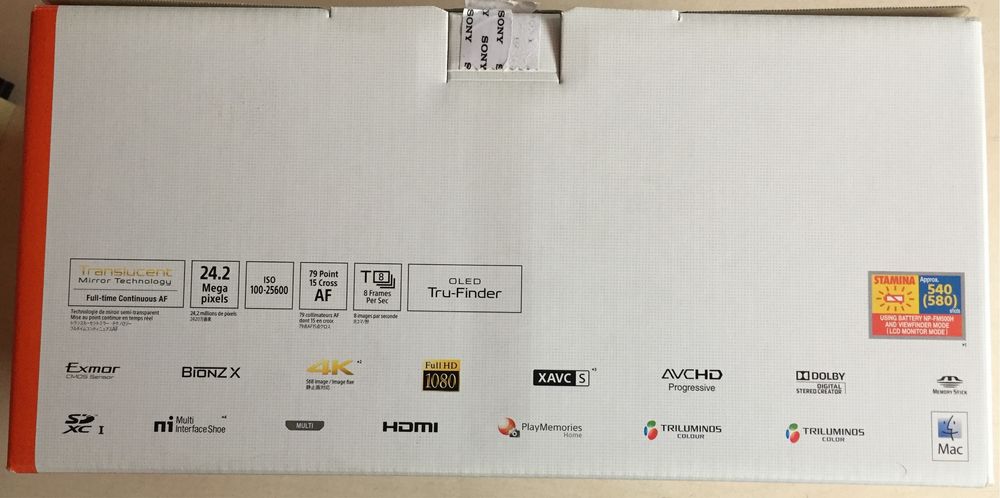 Câmara Sony Alpha 68