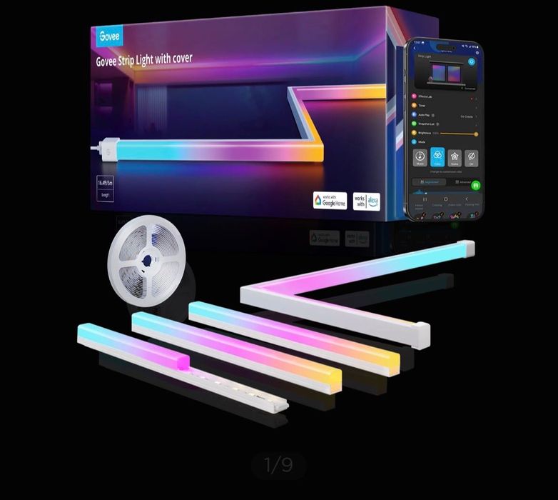 Govee Strip Light with cover　テープライト Govee RGBIC LED Strip Lights with Covers | Govee EU