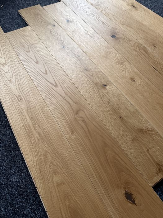 Podłoga dębowa deska 11x150x1200  Olej UV