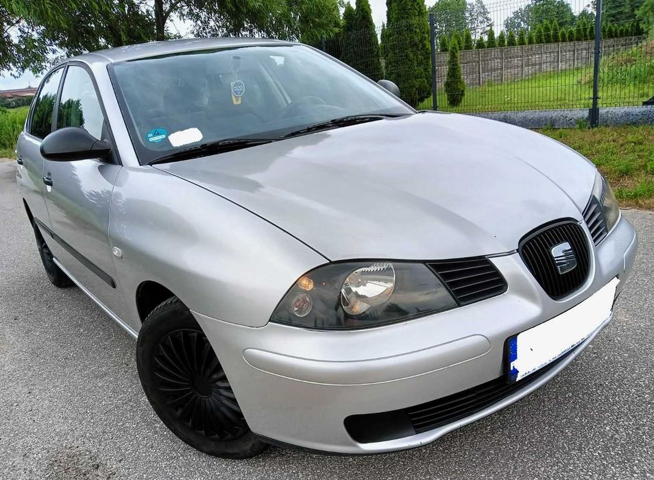 Ładna Seat Ibiza / 1.4 75KM / 2003 r / 244.000km / el.szyby / Klima sprawna