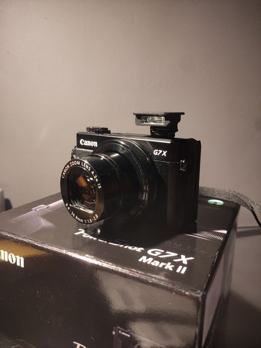 Canon PowerShot G7X Mark II – legenda wśród kompaktów | Stan jak NOWY