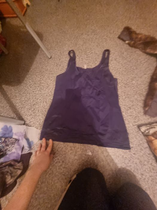 bluzka damska granatowa